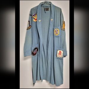 Roytex Military Patched Memorial Robe USAF 1960s Wool Vintage‎ Mens Medium